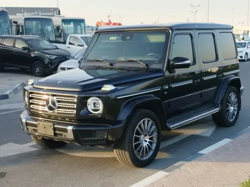 سيارة مرسيدس-بنز G550 بمحرك V8 موديل 2019 مستعملة - أسود