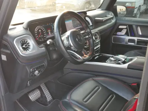 سيارة مرسيدس-بنز G550 بمحرك V8 موديل 2019 مستعملة - أسود