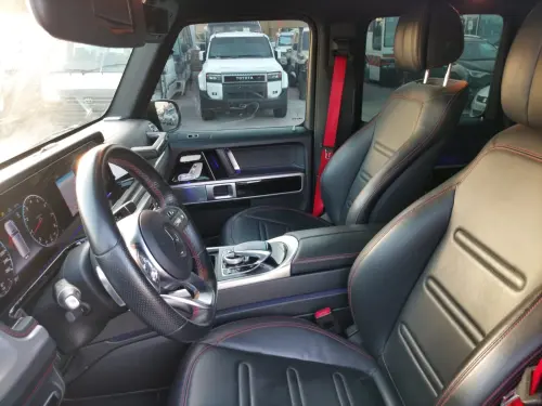 سيارة مرسيدس-بنز G550 بمحرك V8 موديل 2019 مستعملة - أسود