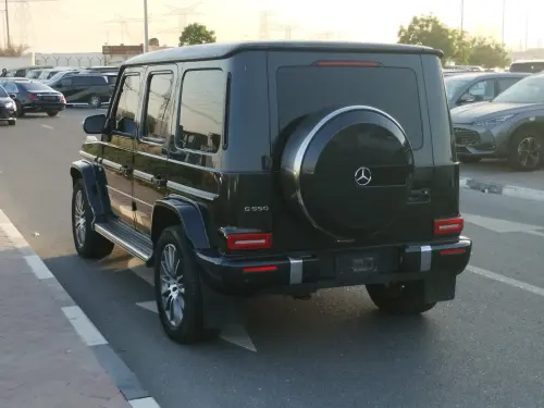 سيارة مرسيدس-بنز G550 بمحرك V8 موديل 2019 مستعملة - أسود