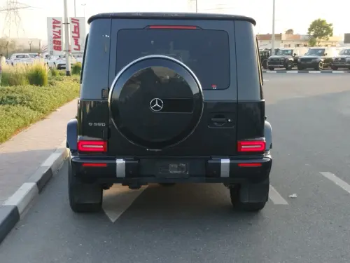 سيارة مرسيدس-بنز G550 بمحرك V8 موديل 2019 مستعملة - أسود