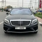 سيارة مرسيدس-بنز S63 AMG موديل 2014 مستعملة - أسود - Thumbnail 1