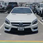 2014 Mercedes-Benz SL-Class SL 63 AMG White Petrol Automatic Used - Thumbnail 1