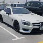 2014 Mercedes-Benz SL-Class SL 63 AMG White Petrol Automatic Used - Thumbnail 3
