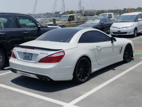 2014 Mercedes-Benz SL-Class SL 63 AMG White Petrol Automatic Used