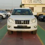 سيارة تويوتا برادو TX.L 2.7L موديل 2010 مستعملة - أبيض - Thumbnail 1