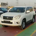 سيارة تويوتا برادو TX.L 2.7L موديل 2010 مستعملة - أبيض - Thumbnail 2