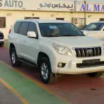 سيارة تويوتا برادو TX.L 2.7L موديل 2010 مستعملة - أبيض - Thumbnail 3
