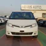 سيارة تويوتا بريفيا 2.5L موديل 2010 مستعملة - أبيض - Thumbnail 1