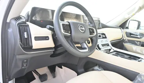 سيارة نيسان باترول LE T2 سعة 3.5L موديل 2026 جديدة - أبيض