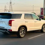 هيونداي باليسيد 3.8L V6 موديل 2022 - أبيض - Thumbnail 5