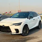 لكزس RX 350h هجين مستعملة موديل 2024 أبيض - Thumbnail 1