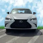  لكزس ES300h هايبرد موديل 2025 - أبيض - Thumbnail 2