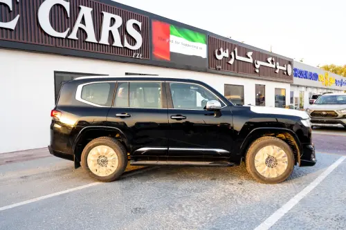 Toyota Land Cruiser VXR Diesel 2026 Model Year Black Exterior