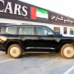 Toyota Land Cruiser VXR Diesel 2026 Model Year Black Exterior - Thumbnail 3