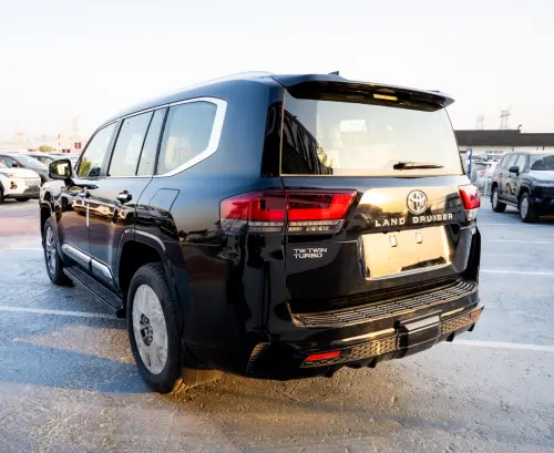 Toyota Land Cruiser VXR Diesel 2026 Model Year Black Exterior