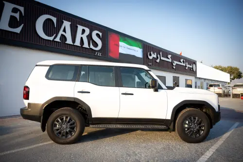 Toyota Prado 2024 Model year White Exterior Beige Interior