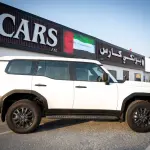 Toyota Prado 2024 Model year White Exterior Beige Interior - Thumbnail 2