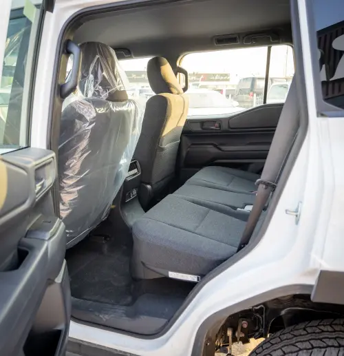 Toyota Prado 2024 Model year White Exterior Beige Interior