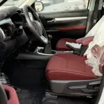 Toyota Hilux SR5 Petrol Automatic 2025 Double Cabin - White / Red - Thumbnail 9