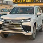 Lexus LX600 2024 Model Year Twin-Turbo White Exterior - Thumbnail 1
