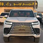 Lexus LX600 2024 Model Year Twin-Turbo White Exterior - Thumbnail 2
