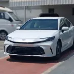 Toyota Camry 2.5L petrol 2025 Model Year White / beige - Thumbnail 2