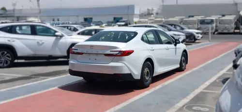Toyota Camry 2.5L petrol 2025 Model Year White / beige