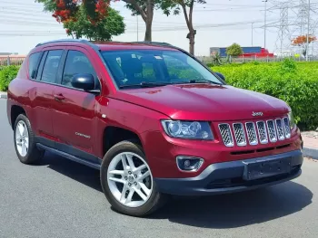 AED 710/ MONTH - JEEP COMPASS LIMITED - 2014 - GCC - IMMACULATE CONDITION