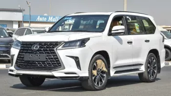 LEXUS LX570 2021 8Cyl BLACK EDITTION White Color