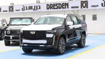 Cadillac Escalade 600 Sport Platinum Black Inside Beige 2022