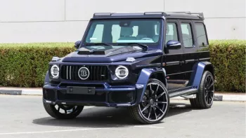 Mercedes G800 Brabus Blue Inside Grey 2021