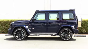Mercedes G800 Brabus Blue Inside Grey 2021