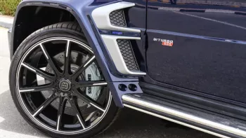 Mercedes G800 Brabus Blue Inside Grey 2021