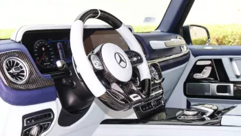 Mercedes G800 Brabus Blue Inside Grey 2021