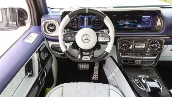 Mercedes G800 Brabus Blue Inside Grey 2021