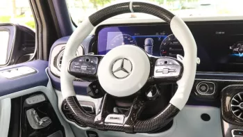 Mercedes G800 Brabus Blue Inside Grey 2021