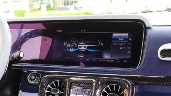 Mercedes G800 Brabus Blue Inside Grey 2021