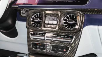 Mercedes G800 Brabus Blue Inside Grey 2021