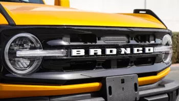 Ford Bronco Outer Bank Soft Top 4Cylinder 4Doors Yellow Inside Tan Blk 2022