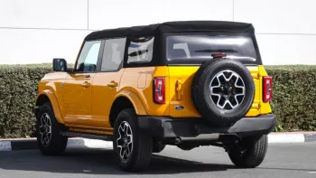 Ford Bronco Outer Bank Soft Top 4Cylinder 4Doors Yellow Inside Tan Blk 2022