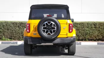 Ford Bronco Outer Bank Soft Top 4Cylinder 4Doors Yellow Inside Tan Blk 2022
