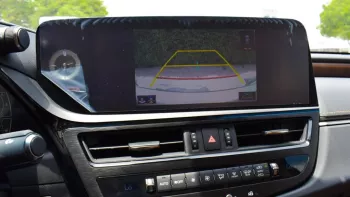 Lexus ES300h Hybrid Outside Titanium Inside Tan 2022.