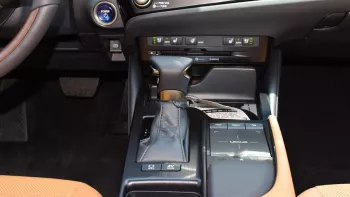 Lexus ES300h Hybrid Outside Titanium Inside Tan 2022.