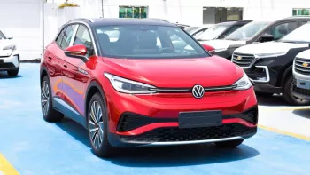 Volks Wagon ID4 Pro X Outside Red Inside Black 2022.