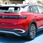 Volks Wagon ID4 Pro X Outside Red Inside Black 2022. - Thumbnail 4