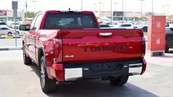 New Tundra 1794 Edition 4WD Outside Maroon Inside White 2022.