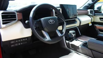 New Tundra 1794 Edition 4WD Outside Maroon Inside White 2022.
