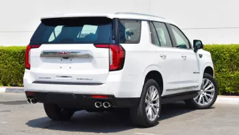 GMC YUKON DENAIL GCC OUTSIDE WHITE AND INSIDE BROWN MODEL 2022.