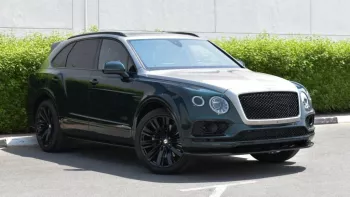 BENTELY BENTAYGA SPEED W12 GREEN-SILVER INSIDE BLACK MODEL 2020.
